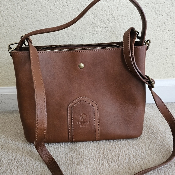 Liebeskind Brown Leather Crossbody Bag